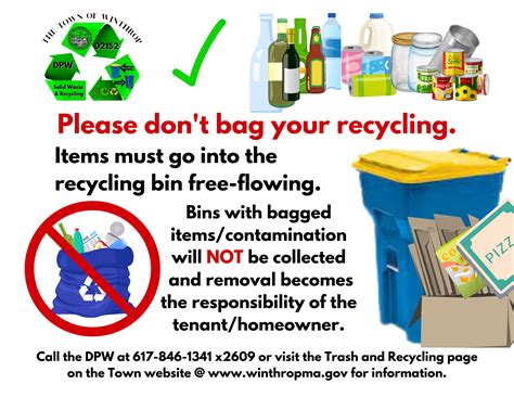 Recycling not collected .